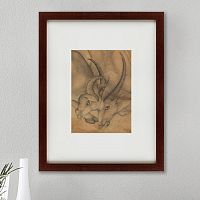 картина: битва быков, персия, 1570г (фрагмент) в Нижневартовске