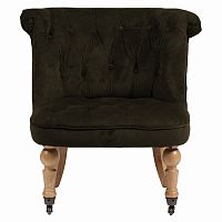 кресло amelie french country chair серо-коричневое в Нижневартовске