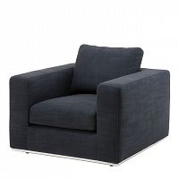 кресло atlanta от eichholtz черное в Нижневартовске