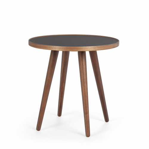 стол кофейный sputnik чёрно-коричневый в Нижневартовске