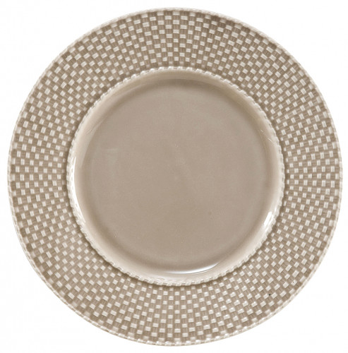 тарелка обеденная кофейного цвета лоза lv в Нижневартовске