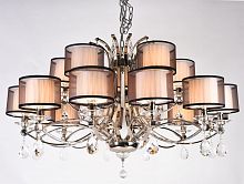 подвесная люстра newport 1612+6/c хром в Нижневартовске