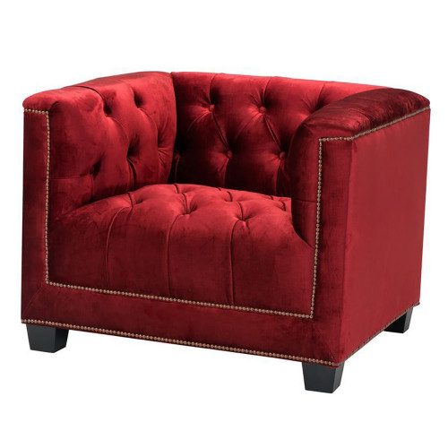 стул paolo от eichholtz красный в Нижневартовске