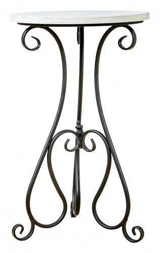 стол кофейный амбуаз чёрный, коричневый в Нижневартовске