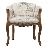 кресло cabriole бежевое в Нижневартовске