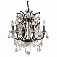 люстра palla small чёрная, прозрачная в Нижневартовске