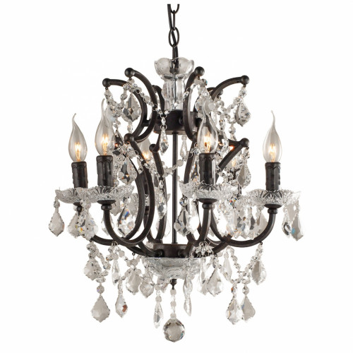 люстра palla small чёрная, прозрачная в Нижневартовске