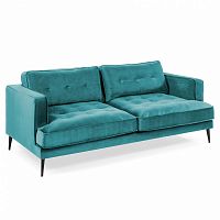 диван vinny трехместный бирюзовый от la forma (ex julia grup) в Нижневартовске