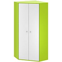 шкаф pinokkio двухдверный лайм с белым в Нижневартовске
