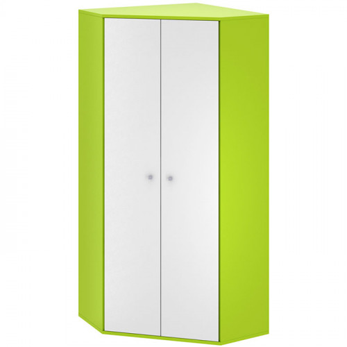 шкаф pinokkio двухдверный лайм с белым в Нижневартовске