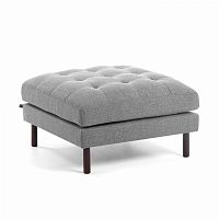 пуф bogart square светло-серый от la forma (ex julia grup) в Нижневартовске