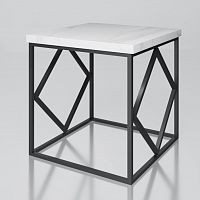 журнальный столик с белой мраморной столешницей уоллер в Нижневартовске