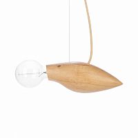 подвесной светильник squid длина 37,5 бежевый с прозрачным плафоном в Нижневартовске