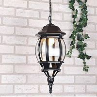 уличный подвесной светильник elektrostandard 1001h черный 4690389076039 в Нижневартовске