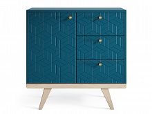 мини-комод thimon v2 остветлённый дуб морская волна гравировка 10 в Нижневартовске