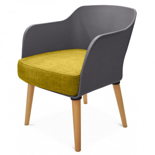 кресло montreal 1 серое в Нижневартовске