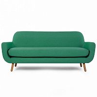 диван jonah трехместный прямой бирюзовый в Нижневартовске