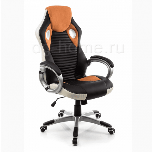 кресло компьютерное roketas черно-оранжевое в Нижневартовске