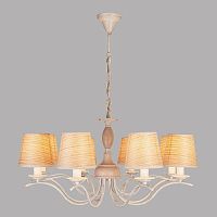подвесная люстра eurosvet элен 60027/8 белый с золотом в Нижневартовске