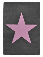 ковер wool star темно-серый-розовый в Нижневартовске