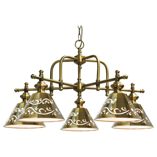 подвесная люстра arte lamp kensington a1511lm-5pb в Нижневартовске