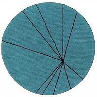 ковер trace лучи бирюзовый в Нижневартовске