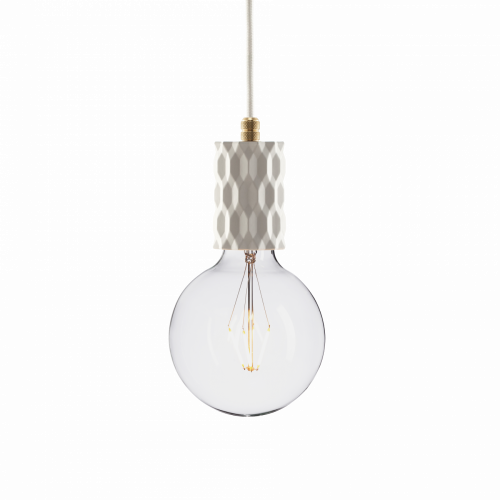 подвесной светильник beton glitter white brass в Нижневартовске