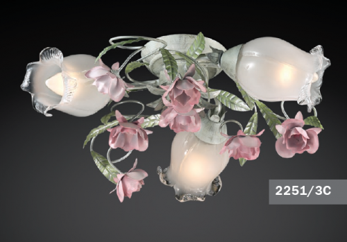 потолочная люстра odeon light ameli 2252/3c в Нижневартовске