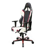 кресло геймерское dxracer racing черно-бело-красное в Нижневартовске