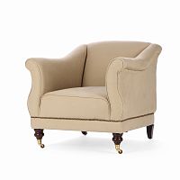 кресло lucy коричневое в Нижневартовске