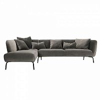 диван selma угловой темно-серый в Нижневартовске