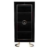 витрина garda decor черная в Нижневартовске