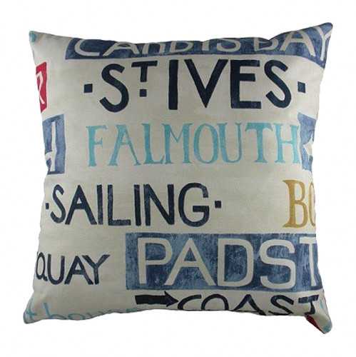 большая подушка с надписями seaport в Нижневартовске