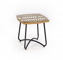 журнальный столик halmar indira, натуральный в Нижневартовске