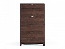 высокий комод case темный дуб фасады шпон в Нижневартовске