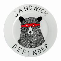 тарелка мишка в маске в Нижневартовске