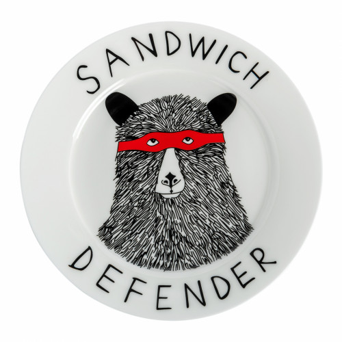 тарелка мишка в маске в Нижневартовске