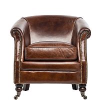 кресло richard коричневое в Нижневартовске