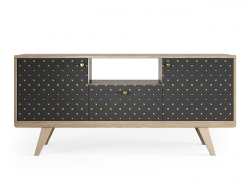 тумба под тв thimon осветлённый дуб коричневая в Нижневартовске