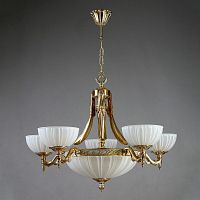 подвесная люстра ambiente navarra 02228/5 wp белая в Нижневартовске