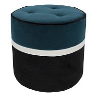 пуф lodry бирюзовый с черным в Нижневартовске