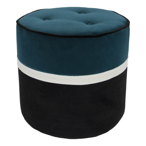 пуф lodry бирюзовый с черным в Нижневартовске