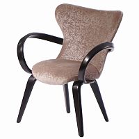 стул apriori s пудровый коричневый с ножками черный глянец в Нижневартовске