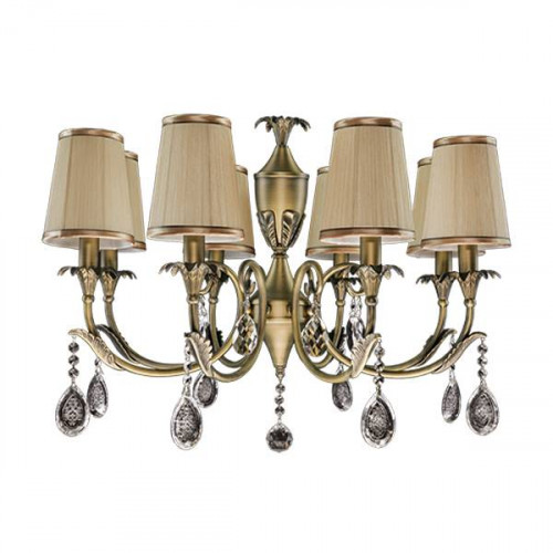 люстра дизайнерская osgona cappa 8 ламп бронза в Нижневартовске