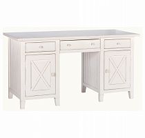 стол письменный бретань с состариванием белый в Нижневартовске