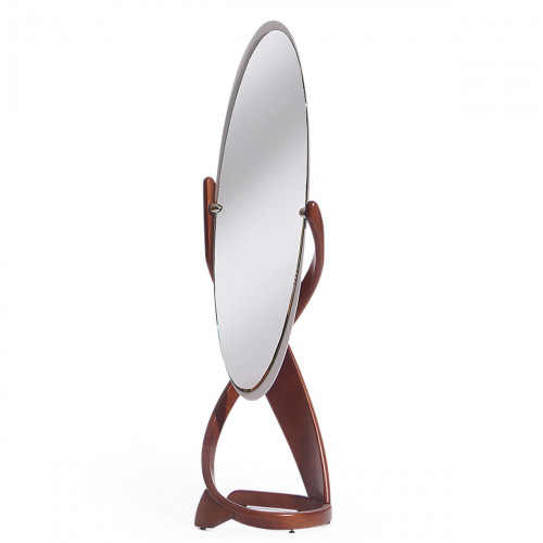 зеркало напольное деревянное овальное орех virtuos в Нижневартовске