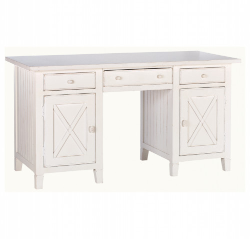 стол письменный бретань с состариванием белый в Нижневартовске