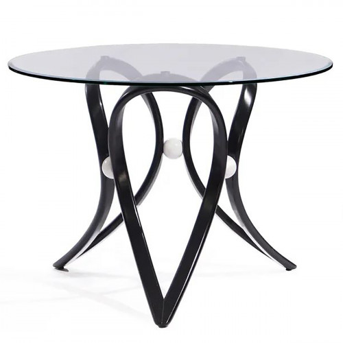 стол обеденный apriori v прозрачный, венге в Нижневартовске