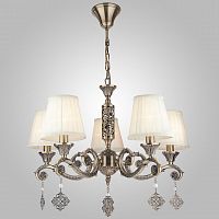 подвесная люстра eurosvet 60042/5 античная бронза в Нижневартовске