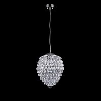 подвесной светильник crystal lux charme sp2+2 led chrome/transparent в Нижневартовске